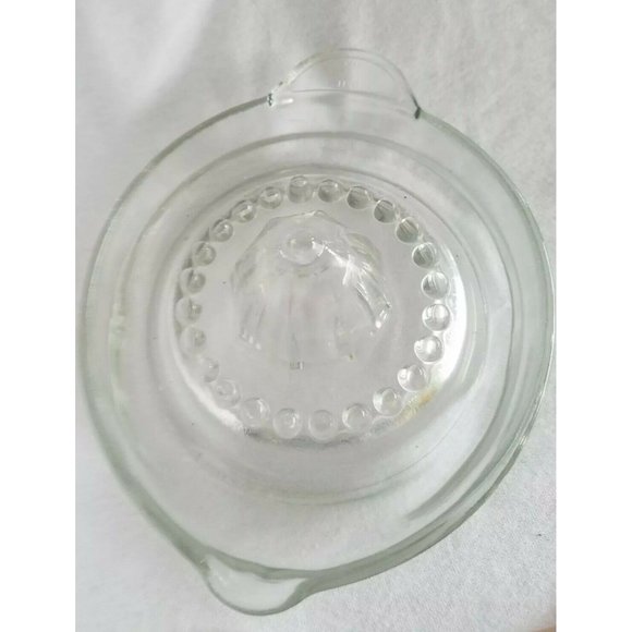 VTG GLASS CITRUS REAMER BAR KITCHEN MARKED MEXICO TPC - Picture 2 of 3